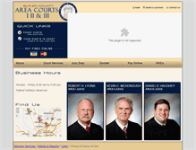 Tablet Screenshot of bcareacourts.org
